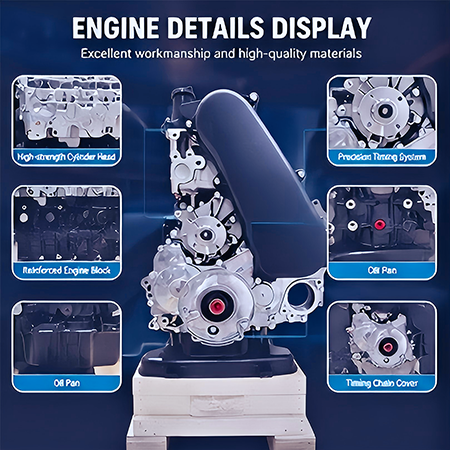 Toyota 2KD-FTV 2.5L D-4D Diesel Engine Long Block Product Information Table suppliers
